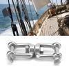 Anchor Swivel Chain, Chain Swivel Shackle Rustproof Stainless Steel 316 Anchor Swivel Jaw and Jaw for Boat for Ships view 3