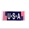 CRUZONE USA Soccer Team Games Fans, Scarf, Neckerchief and Wristband with Flag Colors and Printed Country Name Set of 3 Accessories for All Ages and Genders view 2