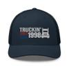 CreativeTees4You Truckin' Since 1998 Truck Driver Trucking Trucker Cap Mesh Hat Adjustable Navy view 1