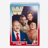 WWE Retro Action Figure 4 Pack - Cowboy Bob Orton, Mean Gene Okerlund, Mr T & Rowdy Roddy Piper view 2