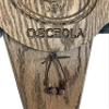 Carved Turkey Tail Mounting Kit w/Beard and Spur Display Options - Customizeable for All Species! (Dark Oak) view 2