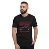 1988 Chevy Monte Carlo SS Classic Car Short-Sleeve Unisex T-Shirt Black view 2