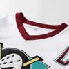 Mighty Ducks Jersey 96# Charlie Conway Movie Ice Hockey Jersey Stitched Letters and Numbers view 4
