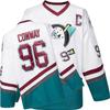Mighty Ducks Jersey 96# Charlie Conway Movie Ice Hockey Jersey Stitched Letters and Numbers view 1