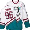 Mighty Ducks Jersey 96# Charlie Conway Movie Ice Hockey Jersey Stitched Letters and Numbers view 3