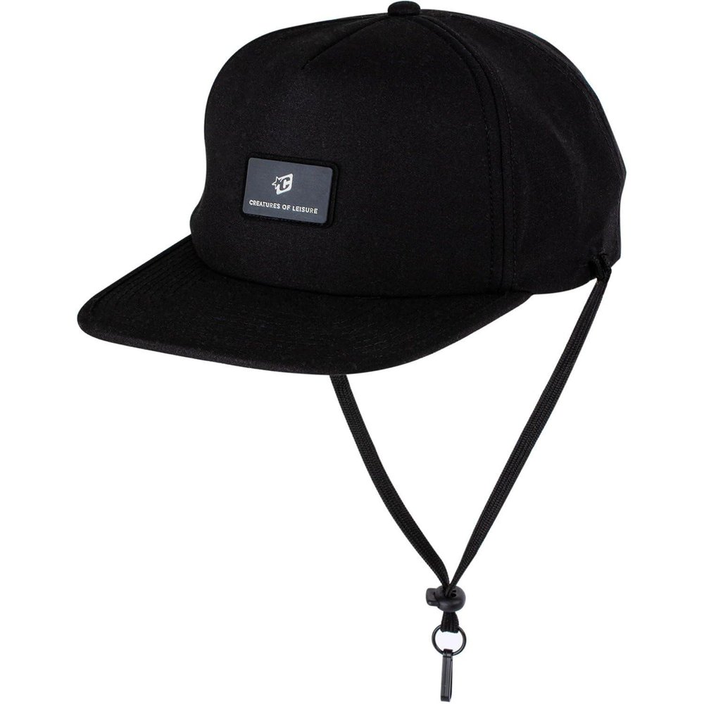 Creatures of Leisure Reliance Surf Cap One Size Fits Most - Black