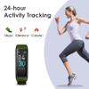 Fitness Tracker for Men and Women,Fitness Watch Waterproof with Activity Tracker and Sleep Monitor,Smart Watch for Android and iOS Phones (Olive) view 2