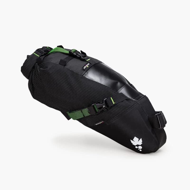 Miss Grape Cluster 7 Road Waterproof Bike Seat Bag, Black