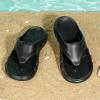 Eliogn Men's EVA Sports Flip Flop Comfort Orthopedic Sandals with Plantar Fasciitis Arch Support Lightweight for Indoor Outdoor Summer Shower Black 45 view 3