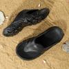 Eliogn Men's EVA Sports Flip Flop Comfort Orthopedic Sandals with Plantar Fasciitis Arch Support Lightweight for Indoor Outdoor Summer Shower Black 45 view 4
