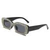 COTIA Small Square Sunglasses Women Diamond Sunglasses Rhinestone Bling Sunglasses Men Eyewear UV400 (black) view 1
