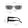 COTIA Small Square Sunglasses Women Diamond Sunglasses Rhinestone Bling Sunglasses Men Eyewear UV400 (black) view 4