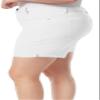 Gloria Vanderbilt Women's Amanda Basic Jean Short Vintage White view 3