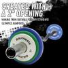 EVERYMATE Change Weight Plates Set 1.25LB, 2.5LB, 5LB, 17.5LB Fractional Bumper Plate for Cross Training and Olympic Weightlifting view 4