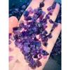 1/2 Pound Grade A++ Amethyst Semi Tumbled Gemstone Mini Chips 5 -11 m, Wholesale view 4