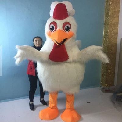 FurryWu Studio New Rooster Mascot Bird Mascot Costume Adult Size Mascotte Mascota Carnival Party Cosply Costume Fancy Dress Suit