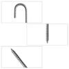 DOITOOL Heavy Duty Ground Anchor Stakes Tent Stakes for Trampolines Swing and Fences Chisel Point Design for Deep Sinking Wind Resistant and Sturdy Stability view 3