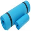 Fitvids All Purpose 1/2-Inch Extra Thick High Density Anti-Tear Exercise Yoga Mat and Knee Pad with Carrying Strap and Yoga Blocks, Blue view 2