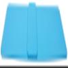 Fitvids All Purpose 1/2-Inch Extra Thick High Density Anti-Tear Exercise Yoga Mat and Knee Pad with Carrying Strap and Yoga Blocks, Blue view 4