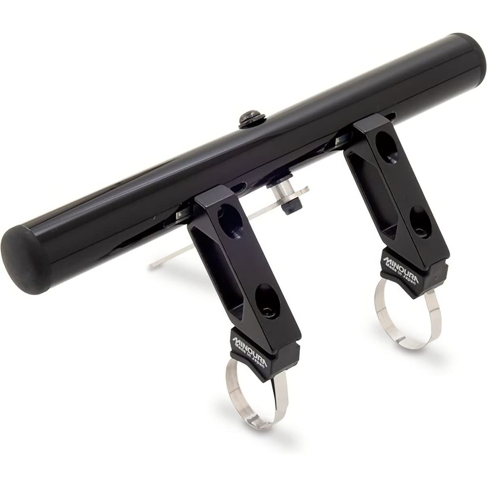 MINOURA TSG-23EB Accessory Holder, Twin Space Mount (EB Band Type), Black, 339-3260-01, 130 (H) x 240 (W) x 120 (D)