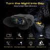 Grey Bear Night Vision Star Goggles, 9X Infrared Binoculars, IP54 for Wildlife Observation, Camping, Hiking, Security, View Range 1248ft at Day & 591ft in Total Darkness view 2