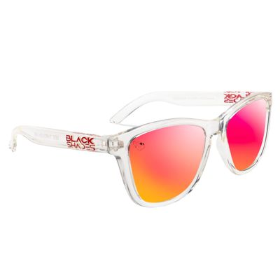 Black Shades OGs Sunglasses (Ice Crystal, Red)