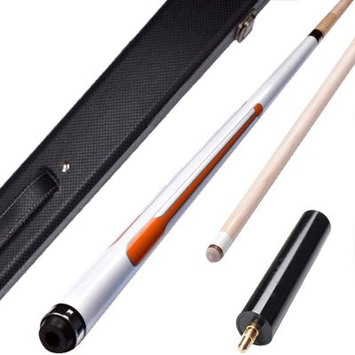 Pool Cue Billiard Cue 58" 1/2 Maple Pool Cue Set with 15cm Extension 13mm Tip Pool Cue, Easy Grip for Bar or Pool Hall WEWYQSJXBXF-220314(Color:D;Size:13mm Tip)