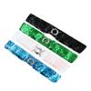 AIBEARTY 4 Pack Women Girls Sparkly Glitter Sequin Stretchy Elastic Waist Belt Wide Dress Belt Corset Cinch Belt view 3