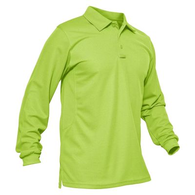 MAGCOMSEN Mens Long Sleeve Polo Work Casual Golf Quick Dry Summer Fall Performance Polos Shirts