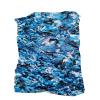 Geovne Blue Camouflage Netting,Camo Net Cover,Sunshade Canopy,Oxford Fabric Army Net,Privacy Screen,Lightweight Durable,for Outdoor,Camping,Water Park Decoration,with Mesh Backing (3x6m(9.8x19.7ft)) view 2