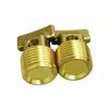 Boat Garboard Drain Plug - 1/2" NPT Thread,Solid Brass Drain Plugs commonly Used in Boat Hulls 2pcs view 3
