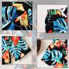HINTINA Toddler Little Boy Shorts Set Hawaiian Outfit Short Sleeve leaf Floral Flower Shirt Summer Clothes Set Suit 3-4T view 2