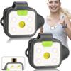 innofox Running Light, 2Pack Reflective Safety-Light for Runners, Rechargeable LED Light, Clip On Running Lights with Runners and Joggers for Camping, Hiking, Running, Outdoor Adventure (Black) view 1