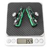 BBxunsless Bicycle C Caliper Extended Brake Pad (Set of 2) Bike Wear-Resistant Replaceable Aluminum Alloy Rim Brake for Road Bike,MTB,Folding Bike (Black-Green) view 4