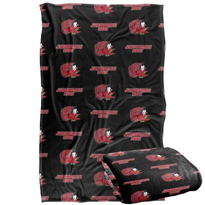 Jacksonville State University Blanket, 36"x58" Logo Pattern,Silky Touch Super Soft Throw Blanket 36" x 58"