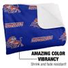 Savannah State University Blanket, 50"X60" Logo Pattern,Silky Touch Sherpa Back Super Soft Throw Blanket view 3