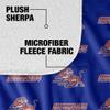 Savannah State University Blanket, 50"X60" Logo Pattern,Silky Touch Sherpa Back Super Soft Throw Blanket view 4