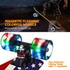 GIEEU Skateboards with Colorful Flashing Wheels for Beginners,Kids,Teens,Adults, Complete Standard Skate Boards 9 Layer Canadian Maple Deck Concave Skateboard (3-Flag) view 2