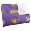 Tennessee Technological University Blanket, 50"X60" Logo Pattern,Silky Touch Super Soft Throw Blanket 50" x 60" view 3