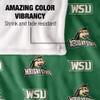 Wright State University Blanket, 50"X60" Logo Pattern,Silky Touch Super Soft Throw Blanket 50" x 60" view 4