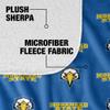 Morehead State University Blanket, 50"X60" Logo Pattern,Silky Touch Sherpa Back Super Soft Throw Blanket view 4