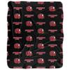 Jacksonville State University Blanket, 50"X60" Logo Pattern,Silky Touch Sherpa Back Super Soft Throw Blanket view 2