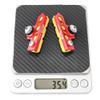 BBxunsless Bicycle C Caliper Extended Brake Pad (Set of 2) Wear-Resistant Replaceable Aluminum Alloy Rim Brake for Road, MTB, Folding Bike (Red-Yellow) view 4