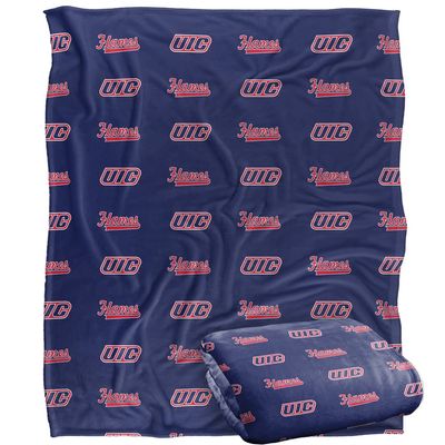 University of Illinois at Chicago Blanket, 50"X60" Logo Pattern,Silky Touch Super Soft Throw Blanket 50" x 60"