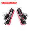 BBxunsless Bicycle C Caliper Extended Brake Pad (Set of 2) Wear-Resistant Replaceable Aluminum Alloy Rim Brake for Road, MTB, Folding Bike (Black-Pink) view 3