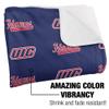 University of Illinois at Chicago Blanket, 50"X60" Logo Pattern,Silky Touch Sherpa Back Super Soft Throw Blanket view 3