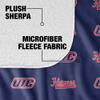 University of Illinois at Chicago Blanket, 50"X60" Logo Pattern,Silky Touch Sherpa Back Super Soft Throw Blanket view 4