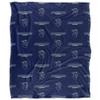 Worcester State University Blanket, 50"X60" Logo Pattern,Silky Touch Super Soft Throw Blanket 50" x 60" view 2