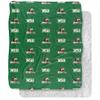 Wright State University Blanket, 50"X60" Logo Pattern,Silky Touch Sherpa Back Super Soft Throw Blanket view 1