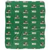 Wright State University Blanket, 50"X60" Logo Pattern,Silky Touch Sherpa Back Super Soft Throw Blanket view 2